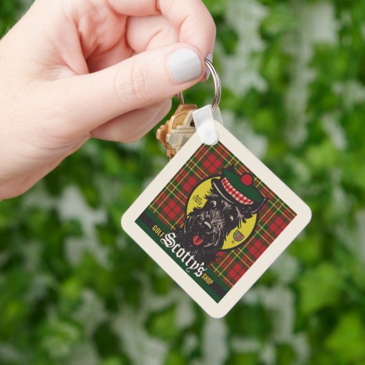 スコッティズゴルフショップ キーホルダー (手)