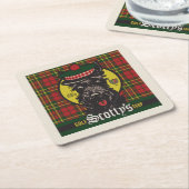 スコッティズゴルフショップ スクエアペーパーコースター (アングル)
