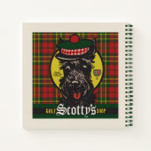 スコッティズゴルフショップ ノートブック (裏面)