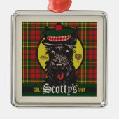 スコッティズゴルフショップ メタルオーナメント (正面)