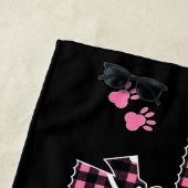 スコッティテリア犬かわいいテリアおもしろいズがThrを繁殖 ビーチタオル (インサイチュ)