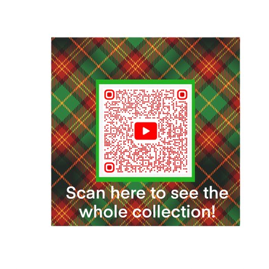 スコッティドッグとタータンチェッククリスマス ショットグラス