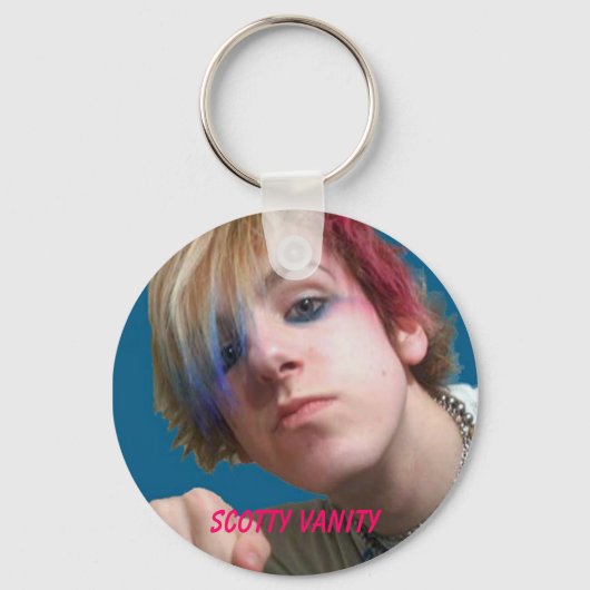 スコッティバニティフィフキーチェーン キーホルダー (正面)
