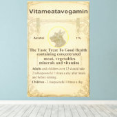 スコッティビタメアタベガミン キャンバスプリント (インサイチュ (ウッドフロア))