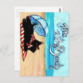 スコッティビーチ ポストカード (正面/裏面)