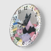 スコッティ&ウェスティクロック ラージ壁時計 (傾斜)