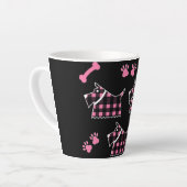 スコッティ テリア 犬 かわいい 面白い テリア 犬種 カフェラテマグ (左アングル)