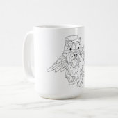 スコッティ・ドッグの天使 コーヒーマグカップ (正面左)