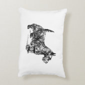 スコッティ・ドッグ・アクセントPIllow アクセントクッション (裏面(縦))