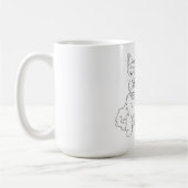 スコッティ・ドッグ・デュオ コーヒーマグカップ (左)