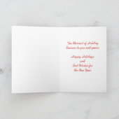 スコッティ·ドッグ·メリー·クリスマス·ハッピー·ニューイヤー·カード シーズンカード (内部)