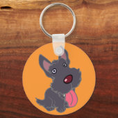 スコッティ・パピー キーホルダー (正面)