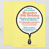 スコットがMs.ペンギンに話しかける - 個人的な 招待状 (正面/裏面)