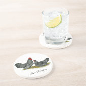 スコットのずんぐりした鶏 コースター (側面)