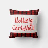 スコットのゲール族のメリークリスマスのスコットランド人の装飾用クッション クッション (裏面)