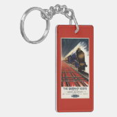 スコットのプルマン式車両の列車の女王 キーホルダー (正面左)