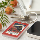 スコットのプルマン式車両の列車の女王 キーホルダー (正面右)