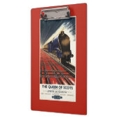 スコットのプルマン式車両の列車の女王 クリップボード (左)