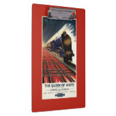 スコットのプルマン式車両の列車の女王 クリップボード (右)