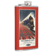 スコットのプルマン式車両の列車の女王 フラスク (右)