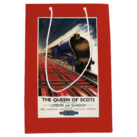 スコットのプルマン式車両の列車の女王 ミディアムペーパーバッグ (正面)
