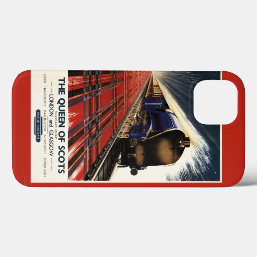 スコットのプルマン式車両の列車の女王 Case-Mate iPhoneケース (裏面 (横))