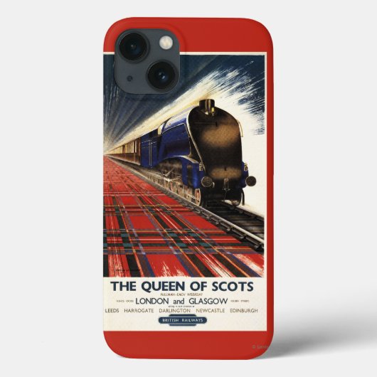 スコットのプルマン式車両の列車の女王 Case-Mate iPhoneケース (裏面)
