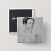 スコットのメリー女王、1559年 缶バッジ (正面&裏面)