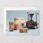 スコットの南極探検隊で持ち込まれた食料 ポストカード (正面/裏面)