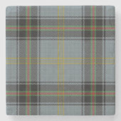 スコットの居酒屋の一族の鐘の古いタータンチェック ストーンコースター (正面)