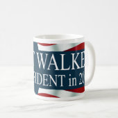 スコットの歩行者の大統領2016年 コーヒーマグカップ (正面右)