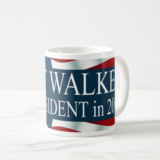 スコットの歩行者の大統領2016年 コーヒーマグカップ (正面右)