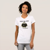 スコットの独立YesのTシャツのメリー女王 Tシャツ (正面フル)