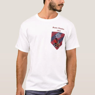 スコットの監視紫系統の青の1642年のTシャツ Tシャツ