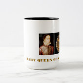 スコットの記念品のマグのメリー女王 ツートーンマグカップ (中央)