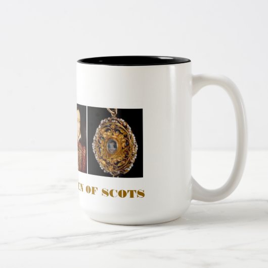 スコットの記念品のマグのメリー女王 ツートーンマグカップ (右)
