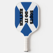 スコットはピックボールおもしろいパドルのラケットを良くする ピックルボールラケット (裏面)