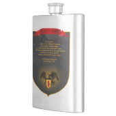 スコットアイルランドのアメリカ人を祝うフラスコ フラスク (左)