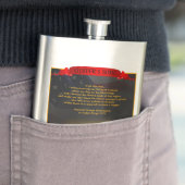 スコットアイルランドのアメリカ人を祝うフラスコ フラスク (インサイチュ)