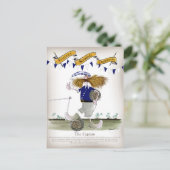 スコットサッカーのキャプテン ポストカード (スタンド正面)