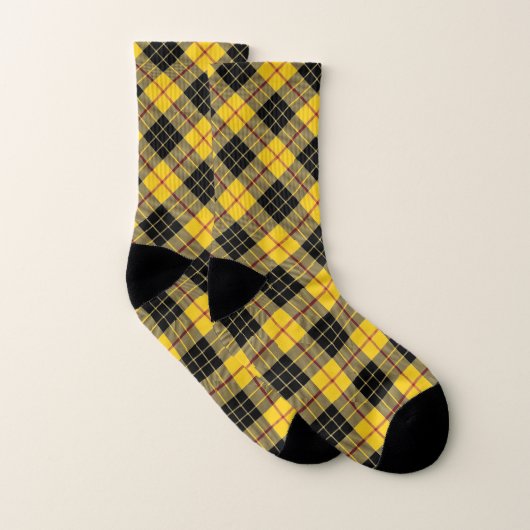スコットスタイルクランMacLeodのルイスタータンチェックPlaid ソックス (ペア)