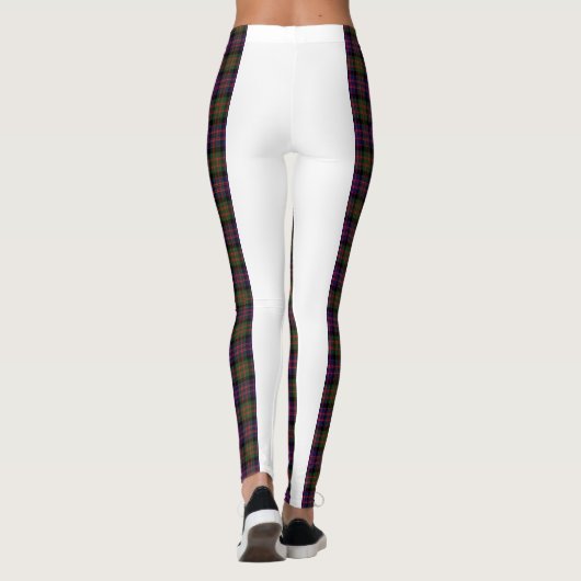 スコットステージャンマクドナルドモダンタータンチェック女性 レギンス (裏面)