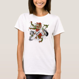 スコットタータンチェックライオン Tシャツ