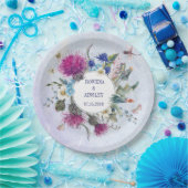 スコットティスル結婚フローラ紙プレート ペーパープレート (パーティー)