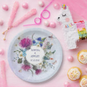 スコットティスル結婚フローラ紙プレート ペーパープレート (パーティー)