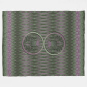 スコットティスル フリースブランケット (正面(横))