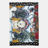 スコットティータオル キッチンタオル (縦)