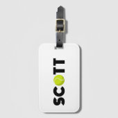 スコットテニス ラゲッジタグ (正面縦)