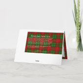 スコットバーネットクラースキャッスルフォールドノートカード ノートカード (裏面)