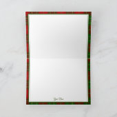 スコットバーネットクラースキャッスルフォールドノートカード ノートカード (内部)